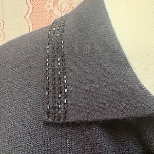 Periscope Black Knit Cardigan Sz S/P